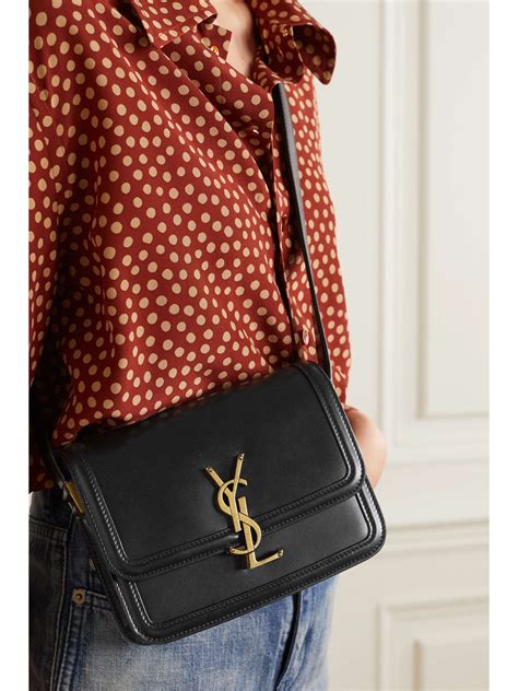 ysl schoudertas|SAINT LAURENT Solferino small leather shoulder bag .